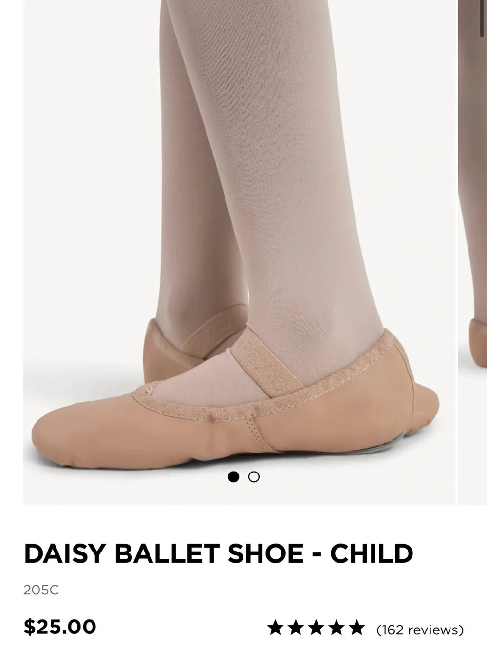 Capezio Daisy Ballet Shoe in Ballet Pink
